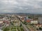 View from the observation deck of the city of Grozny-the capital of the Chechen Republic of Russia.