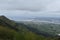 View of the ocean and the bay of Txingudi, Spain