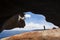 View of the ocean from the Remarkable Rocks on Kangaroo Island,