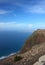 View of Ocean steep Coast