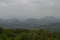 View from Oelberg onto Drachenfels and Siebengebirge near Bonn, Germany