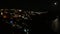View of Oia, Santorini, at night
