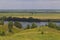 View of the Oka River near the village of Konstantinovo