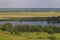 View of the Oka River near the village of Konstantinovo