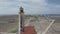 View of the old, abandoned lighthouse at Klein Curacao.