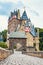 View of the old, beautiful castle Eltz