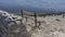 View from an old bench at the summit Mont Ventoux