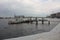 view of the old boats the Gulf of Finland of  Petersburg