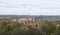 View of the old brick factory from a height