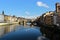 View of old bridge in Florence