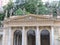 View of old building with sculptures,  Karlovy Vary, Czech Republic