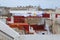 View of the old buildings roofs of Tetouan Medina