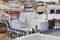 View of the old buildings roofs of Tetouan Medina