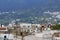 View of the old buildings roofs of Tetouan Medina quarter in Northern Morocco