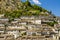 View at old city of Berat in Albania