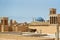 View of Old City from roof in Yazd, Iran