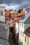 View of Old city\'s roofs. Tallinn. Estonia.