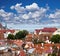 View of Old city\'s roofs.Tallinn.Estonia.Cityscape