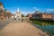 View of the old custom house at King`s Lynn, Norfolk