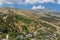 View on the old Gjirokaster town, Albania.