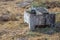 View of a old hand laundry on the middle at the field