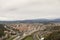 View of the old historical city Celje in Slovenia