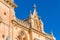 View of old Mdina street and buildings with a traditional Maltese style