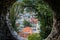 A view of the old, medieval town of Ljubljana, from Ljubljana Castle, Slovenia