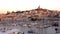 The view of Old Port of Marseille and Notre Dame de la Garde, Marseille, France