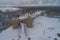 View of the old Russian fortress. Koporye. Leningrad region