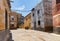 View of the old shabby buildings of El Jadida (Mazagan).