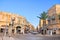 View of old street in the old town Jaffa, Yafo, Tel Aviv, Israel