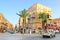 View of old street in the old town Jaffa, Yafo, Tel Aviv, Israel