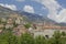 View of the the old town and Citadel, Corte, Central Corsica, France