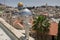 View on Old Town of Jerusalem from Austrian hospice roof