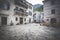 View on old town of Kotor UNESCO twon in Montenegro.