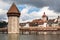 View of the old town of Lucerne