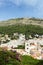 View of old town and Mount Srd in Dubrovnik