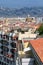 View of old town of Nice, France