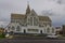 View of the old wooden cathedral of St. George`s Cathedral Anglican Church in Georgetown, the capital of Guyana