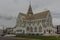 View of the old wooden cathedral of St. George`s Cathedral Anglican Church in Georgetown, the capital of Guyana