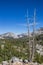 View from Olmsted point on the Tioga pass in Yosemite