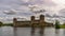 View of the Olofsborg Castle in Savonlinna in southern Finland