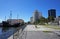 View of the Olympic Boulevard in Rio`s harbor area and Nau Capitania