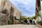 View of one of the exterior facades of the church in the AlmerÃ­a village of Mojacar.