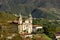 View of one of several churches of Ouro Preto