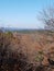 View from one of the the viewing decks of Pinnacle mountain state park