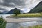 View of Oppstrynsvatnet lake at Geirangerfjord area, Hellesylt - Norway - Scandinavia