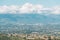 View of Orange County and mountains from Top of the World in Laguna Beach, California