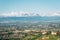 View of Orange County and mountains from Top of the World in Laguna Beach, California